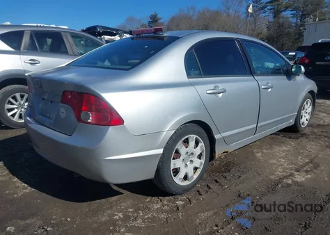 2006 Honda Civic Lx from USA, damaged, VIN 2HGFA16536H507495